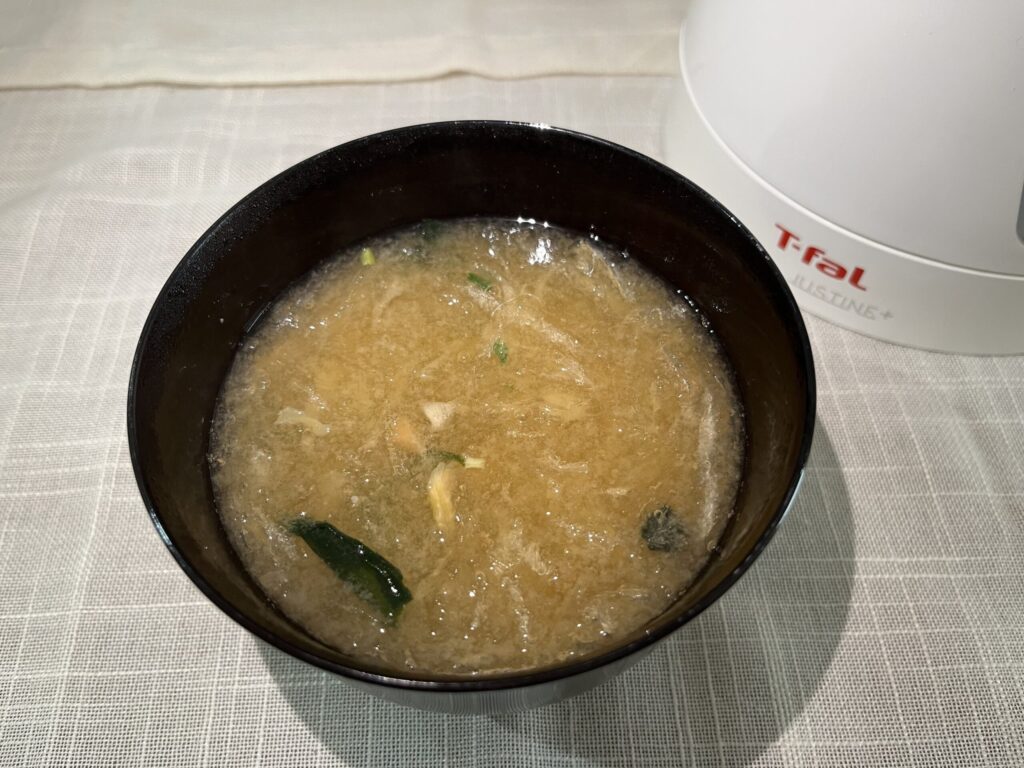 具だくさん味噌汁